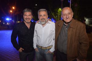 Iván Martínez Mario Raholin y Pepe Ahuara