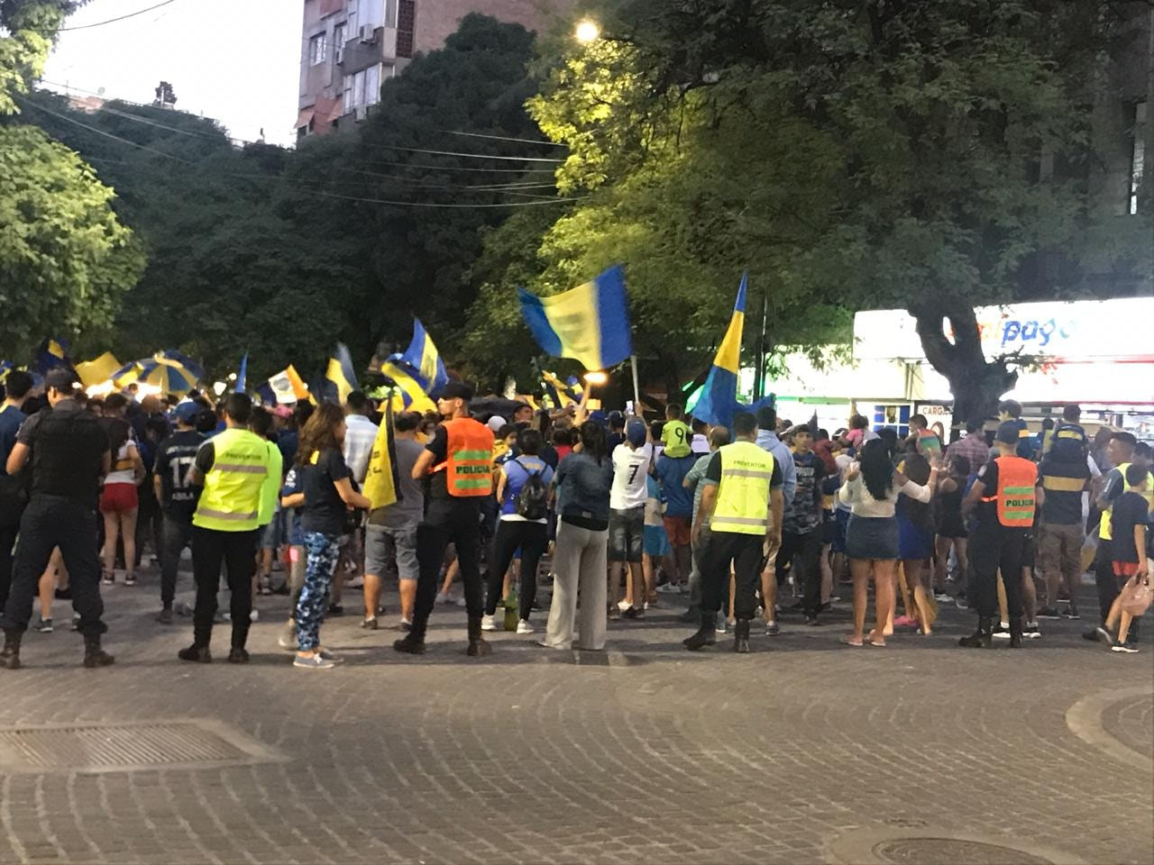 hinchas de boca juniors