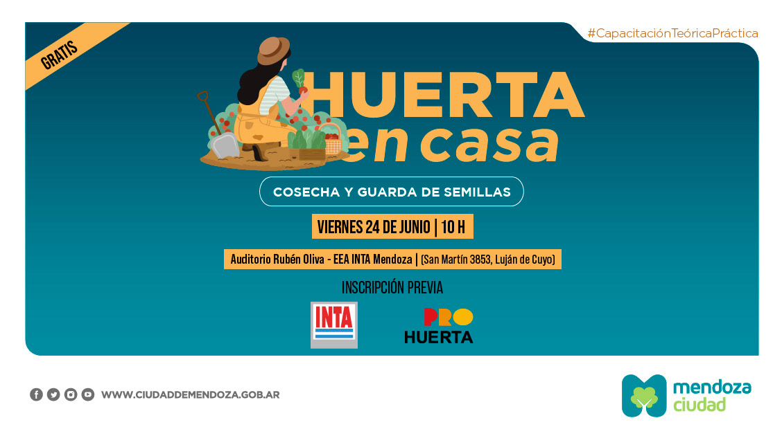 HUERTA EN CASA Capacitacion junio