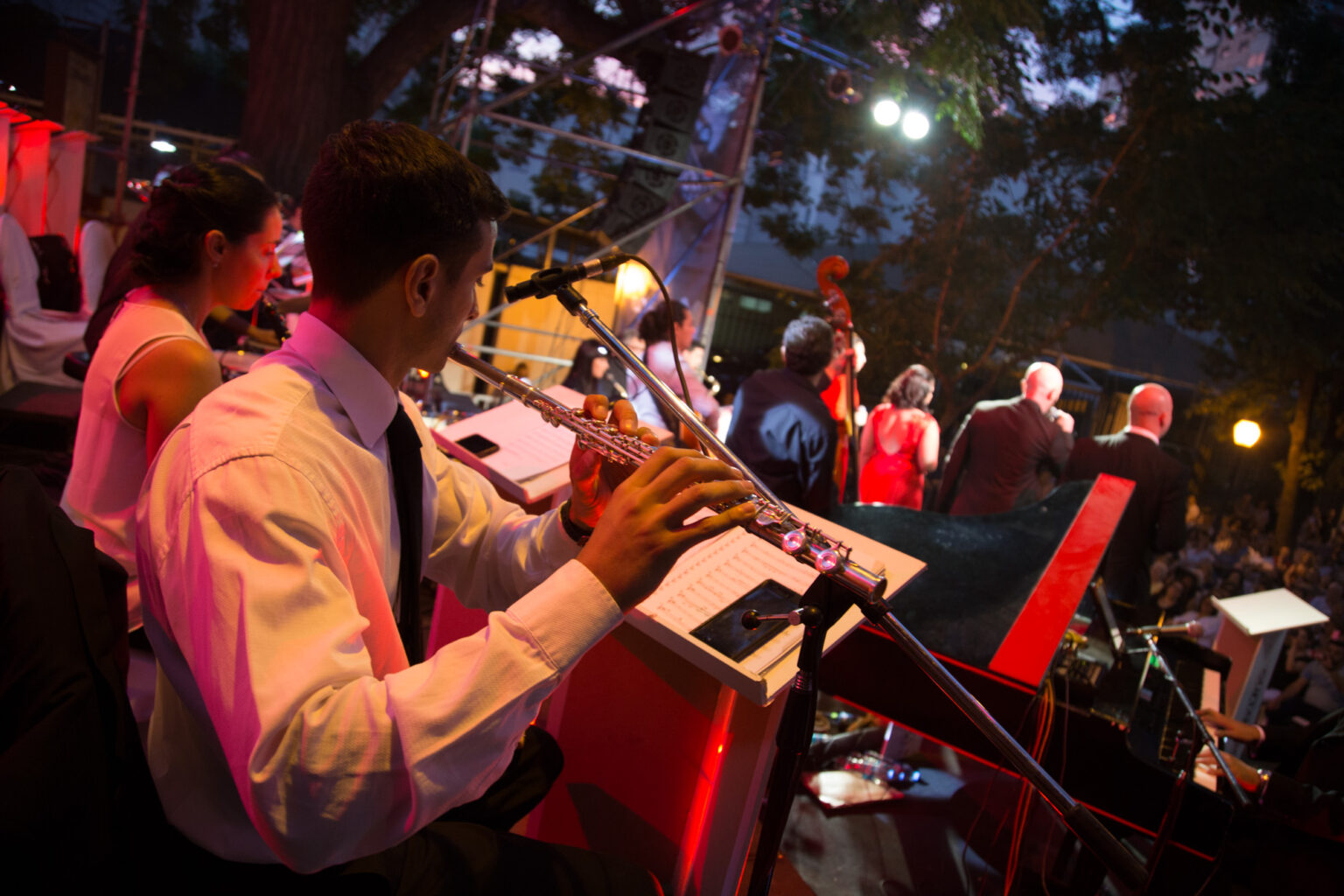 Evento Ciudad Navideña Mendoza en Plaza Independencia.