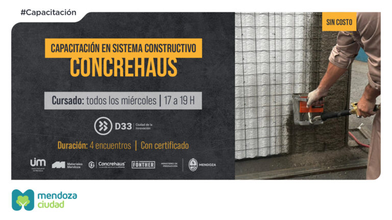 La Ciudad impulsa una capacitación gratuita en construcción con tecnología innovadora
