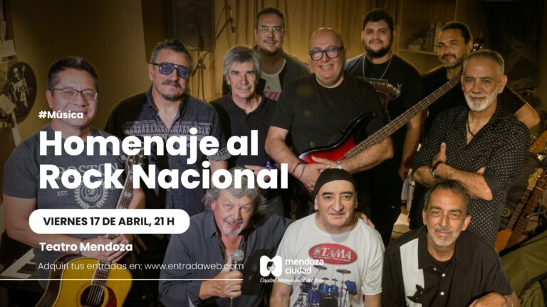 Tres bandas mendocinas harán un homenaje al rock nacional en el Teatro Mendoza