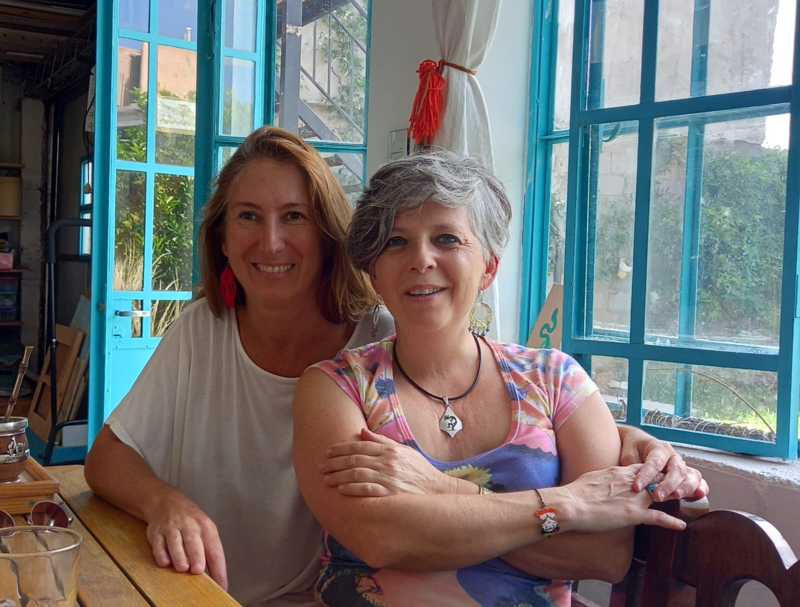 Paula Nader y Mariela Zobin, autoras del libro álbum