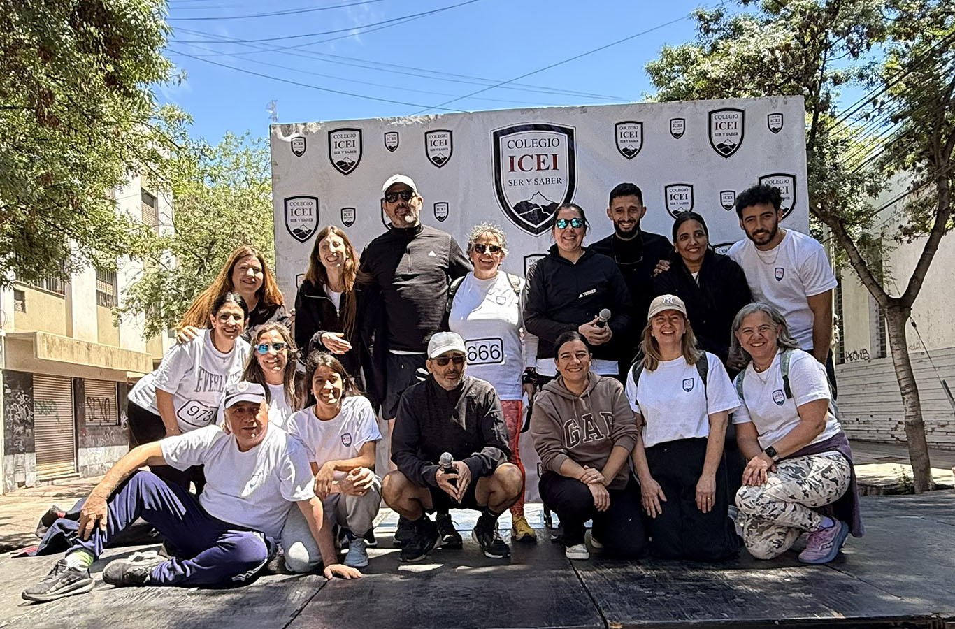Equipo Colegio ICEI encargados de la organización
