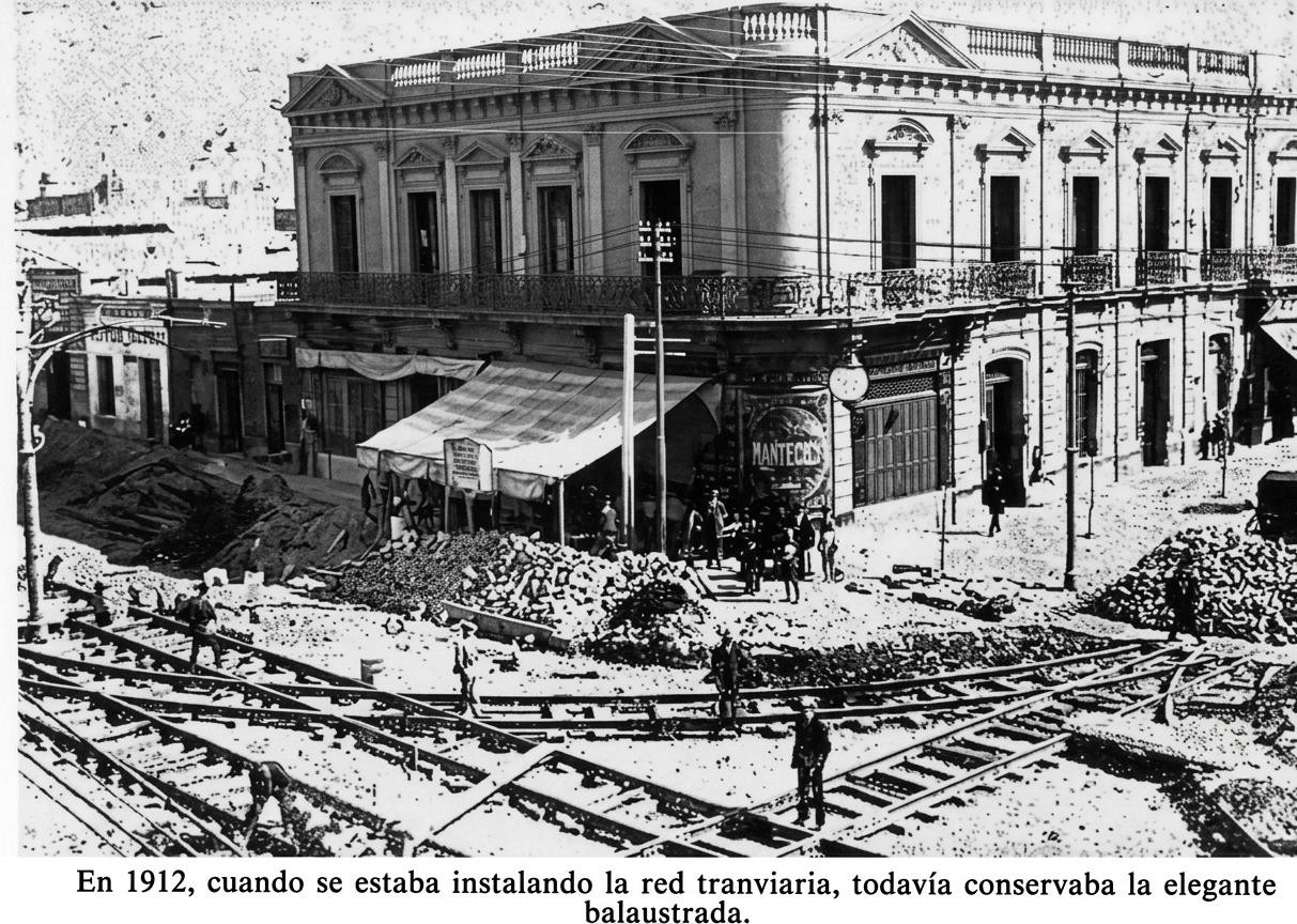 SAN MARTÍN Y NECOCHEA- CASA ALTA Y EL TRANVÍA
